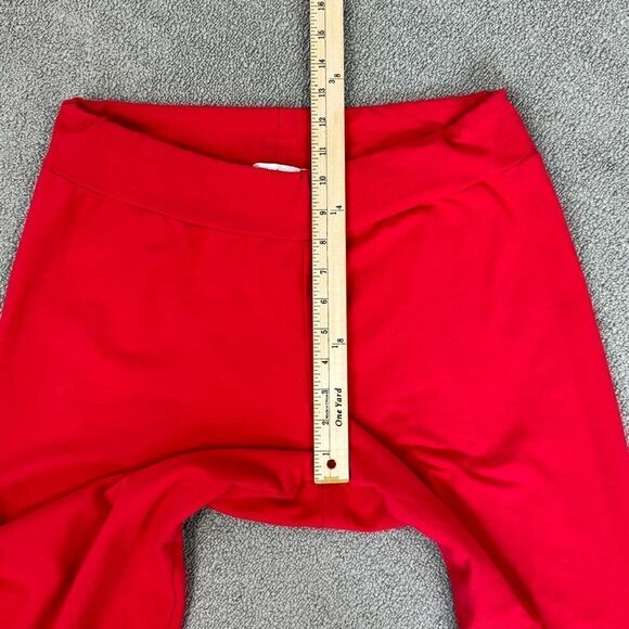 Johnny Was Everyday Jogger Pants Red Medium Pull On Sweats - Picture 12 of 13
